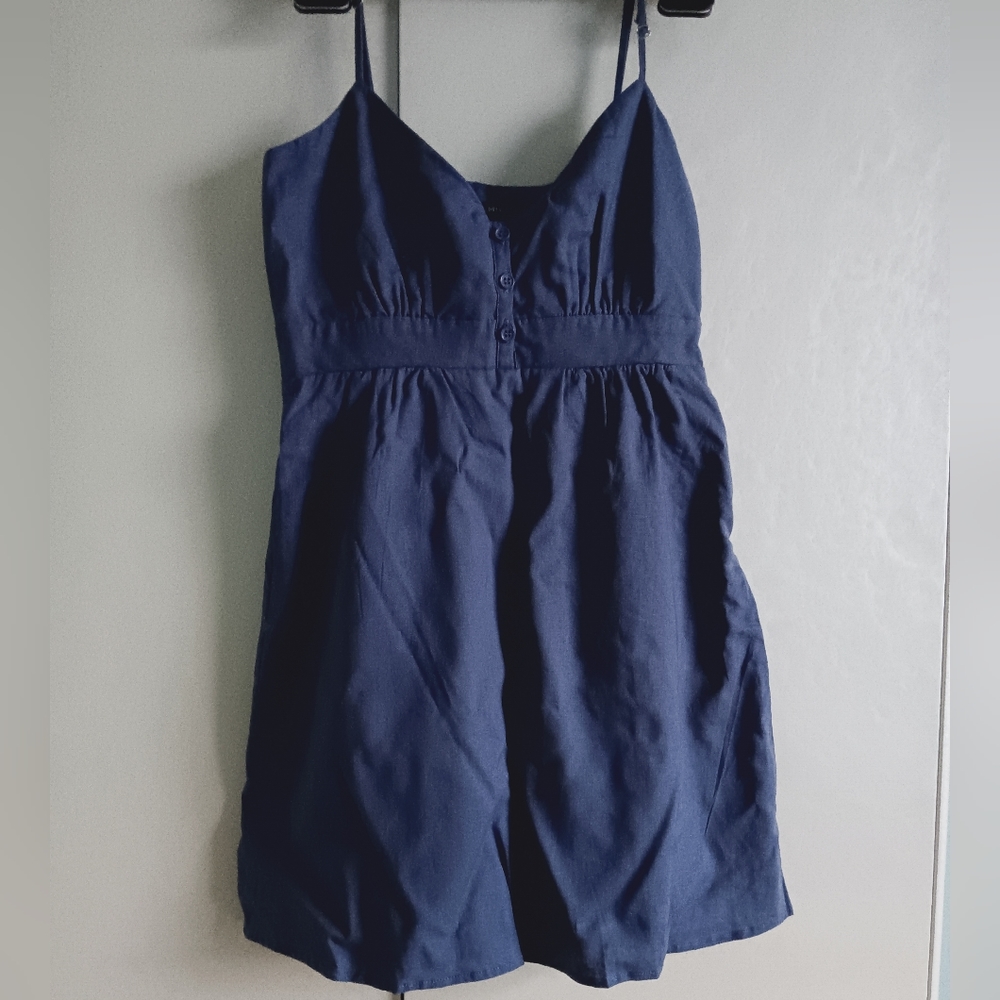Forever 21 linen cami mini dress